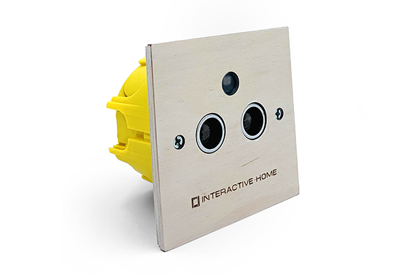 Датчик движения - встраиваемый (дерево белое)