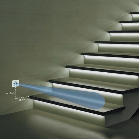 Расположение и установка датчиков движения