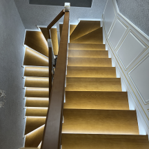 Автоматическая подсветка лестничного пролета