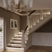 Умная подсветка лестницы