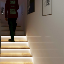 Автоматическая подсветка лестницы