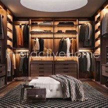 Автоматическая подсветка гардеробной