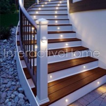 Автоматическая подсветка лестницы с улицы